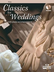 CLASSICS FOR WEDDINGS FLUTE BK/CD cover